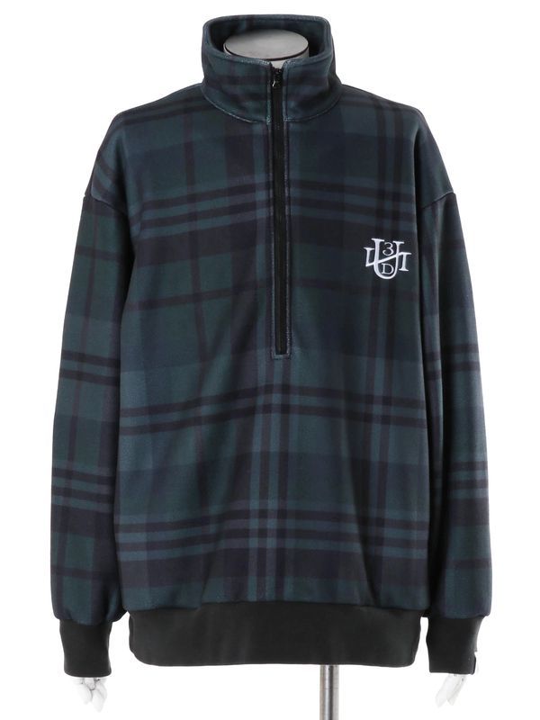 【26AW】 スタンドカラー フリース シャツ / STAND COLLAR FLEECE SHIRT / グリーン