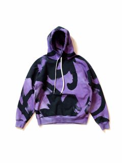 スウェット プルオーバー パーカー / "31.348514,46.680379"SWEAT PULLOVER PARKA / パープル