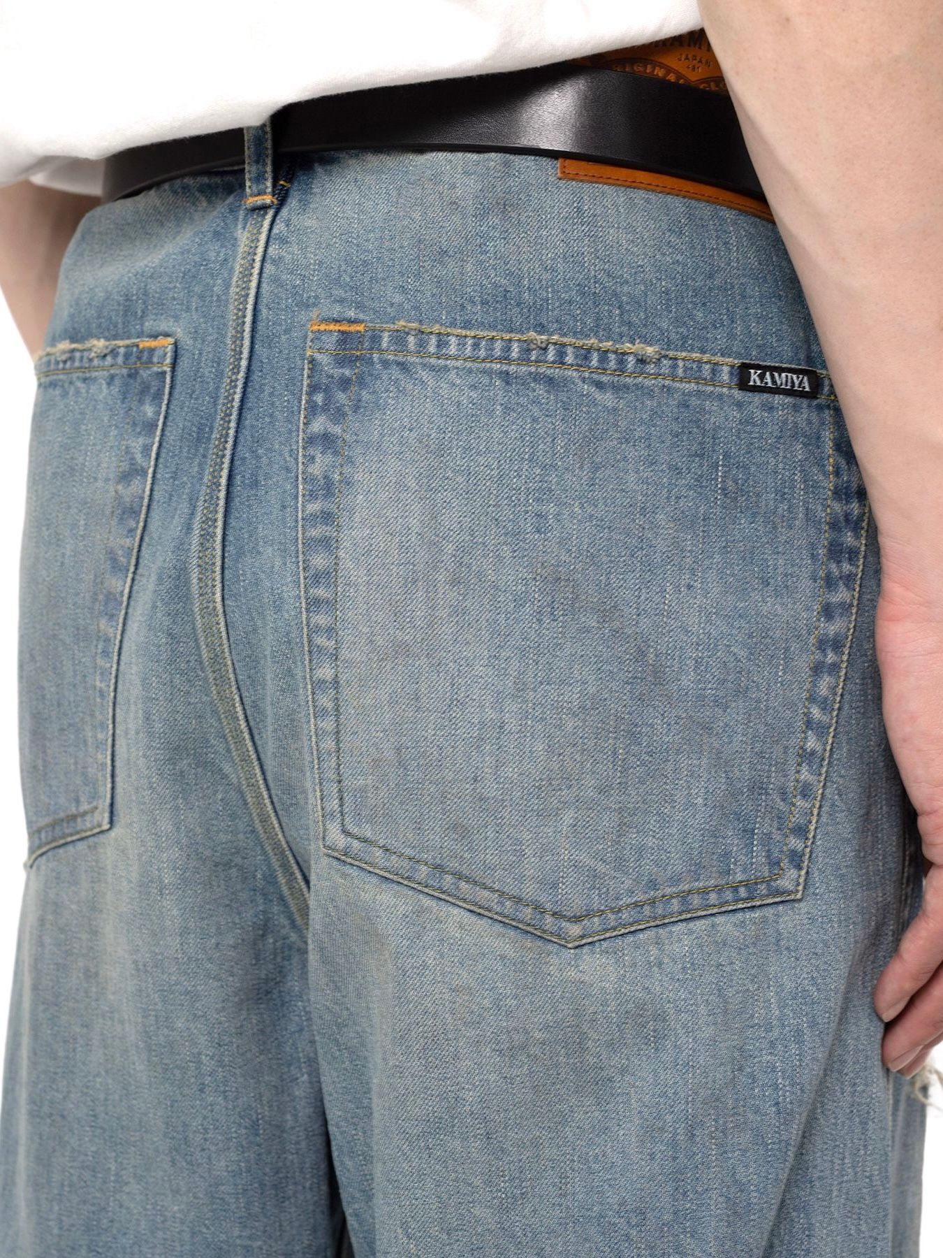 【24AW】デニム ワイド パンツ / DENIM WIDE PANTS / インディゴ