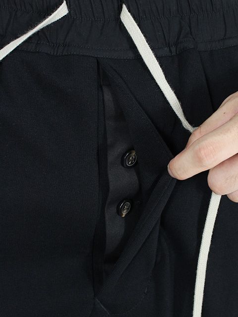 【20SS】サイド ジップ トラックパンツ / TECUATL TRACK PANT / ブラック