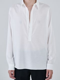 【27SS】 FR PULLOVER SHIRT / ホワイト