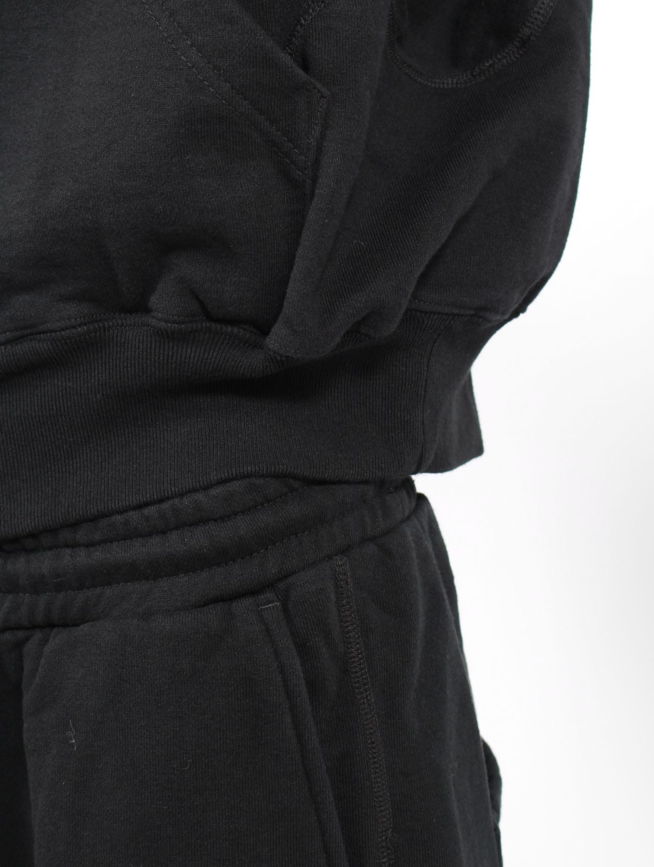 【25AW】 パネルド ジップアップ フーディー パーカー / PANELLED ZIP UP HOODIE / DARK NAVY(ダーク ネイビー)