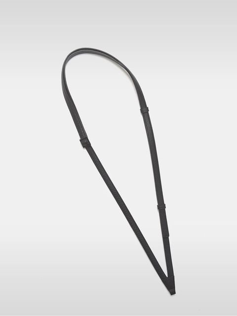 アジャスタブル レザー ストラップ付 iPhone アクセサリー / ADJUSTABLE ACCESORY STRAP / ブラック