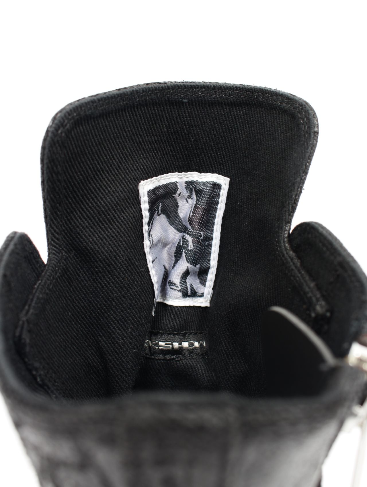 【25SS】 ハイカット スニーカー ラモーンズ シーズン限定デザイン / SNEAKS(旧:RAMONES) / ブラック × ブラック