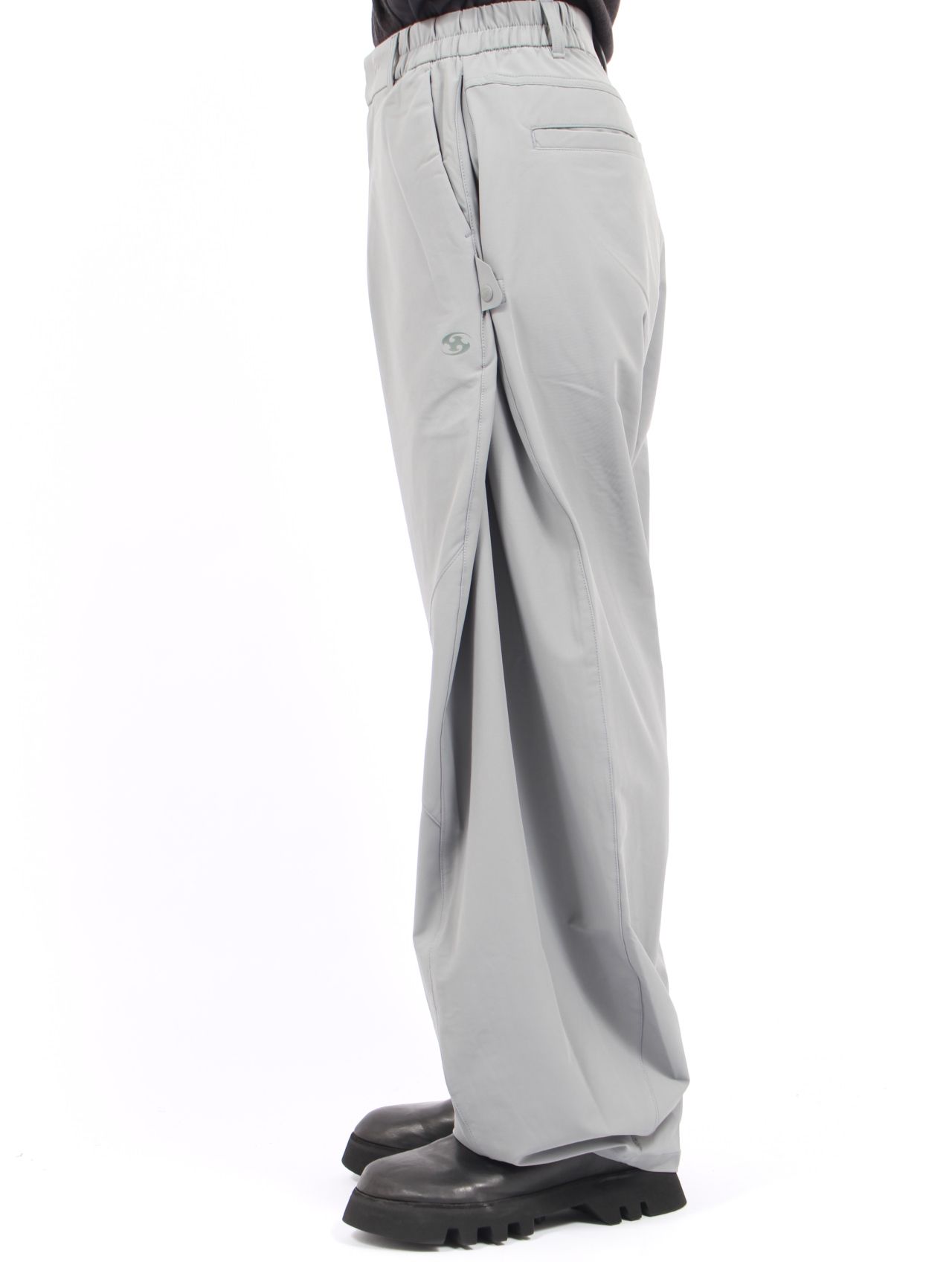 【25AW】サイド スナップ パンツ / SIDE SNAP PANTS / ブルーグレー
