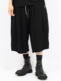 【定番】オーディナリー ホーム バギー ショーツ スウェットパンツ / ORDINARY HOME BAGGY SHORTS / ブラック