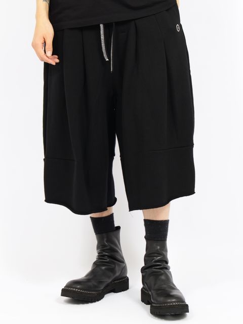 【定番】オーディナリー ホーム バギー ショーツ スウェットパンツ / ORDINARY HOME BAGGY SHORTS / ブラック