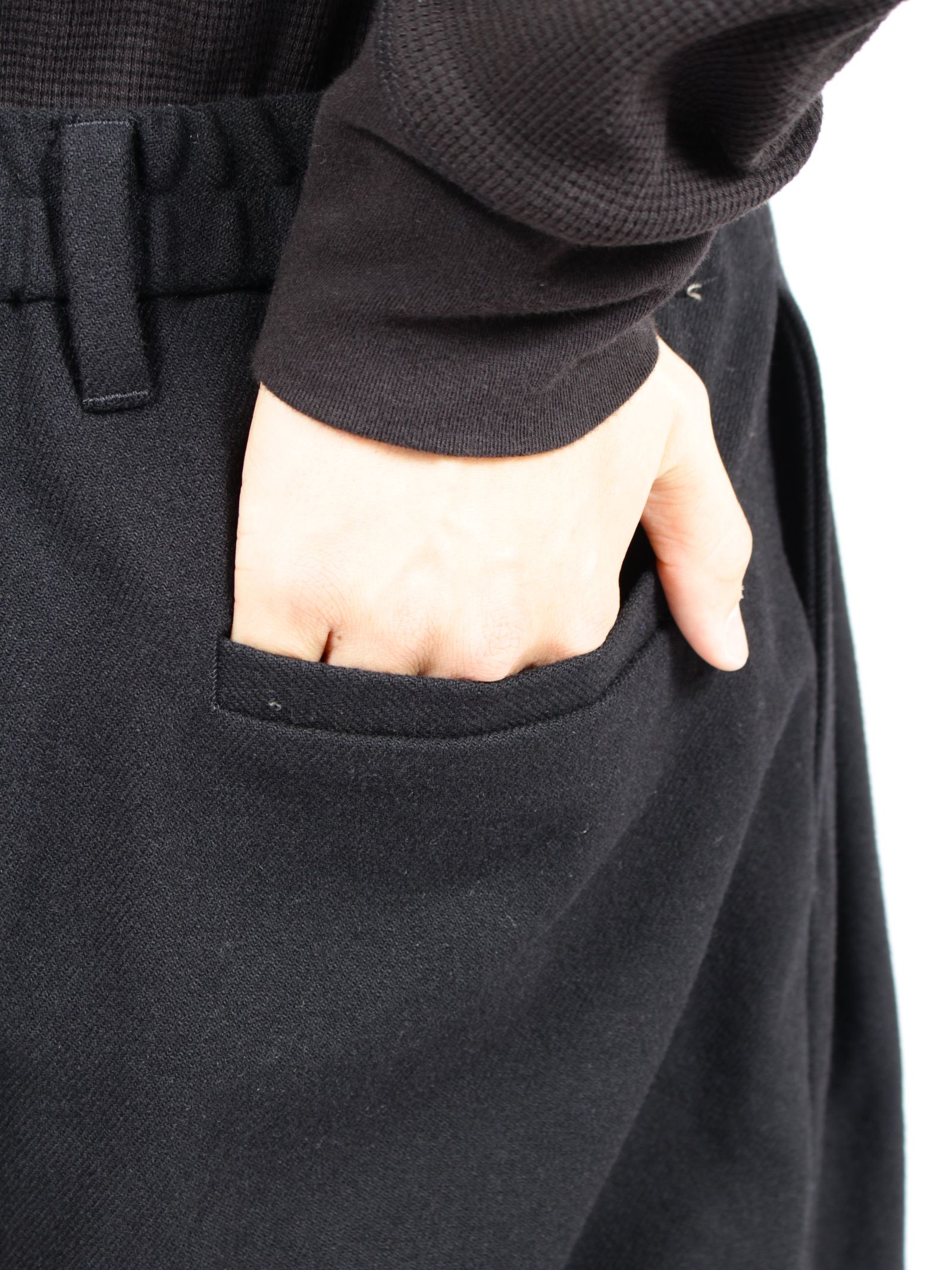 【26AW】バルーン パンツ / BALLOON PANTS / ブラック