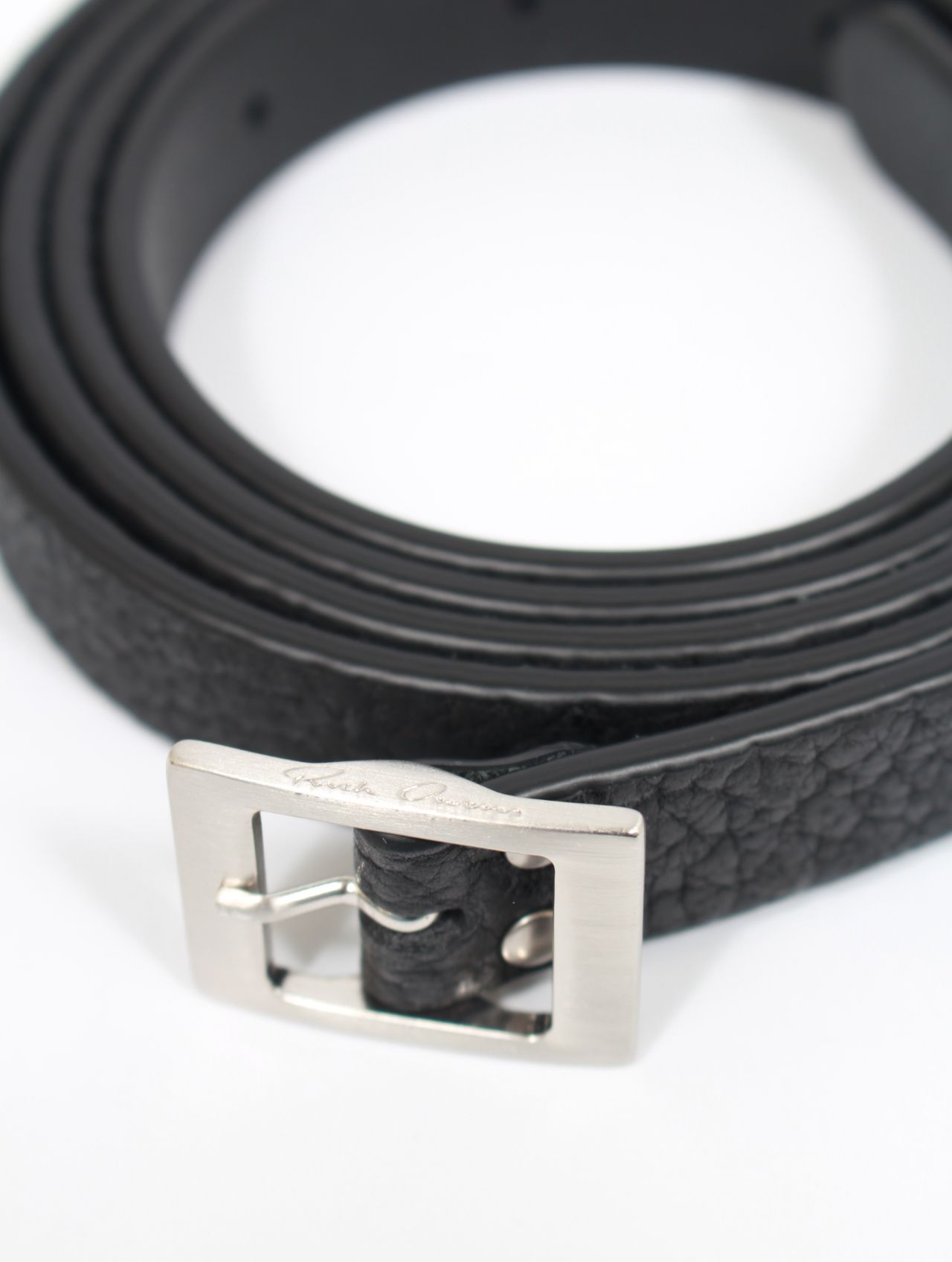 【25AW】ミニ ストゥージーズ レザー ベルト / MINI STOOGES BELT / ブラック