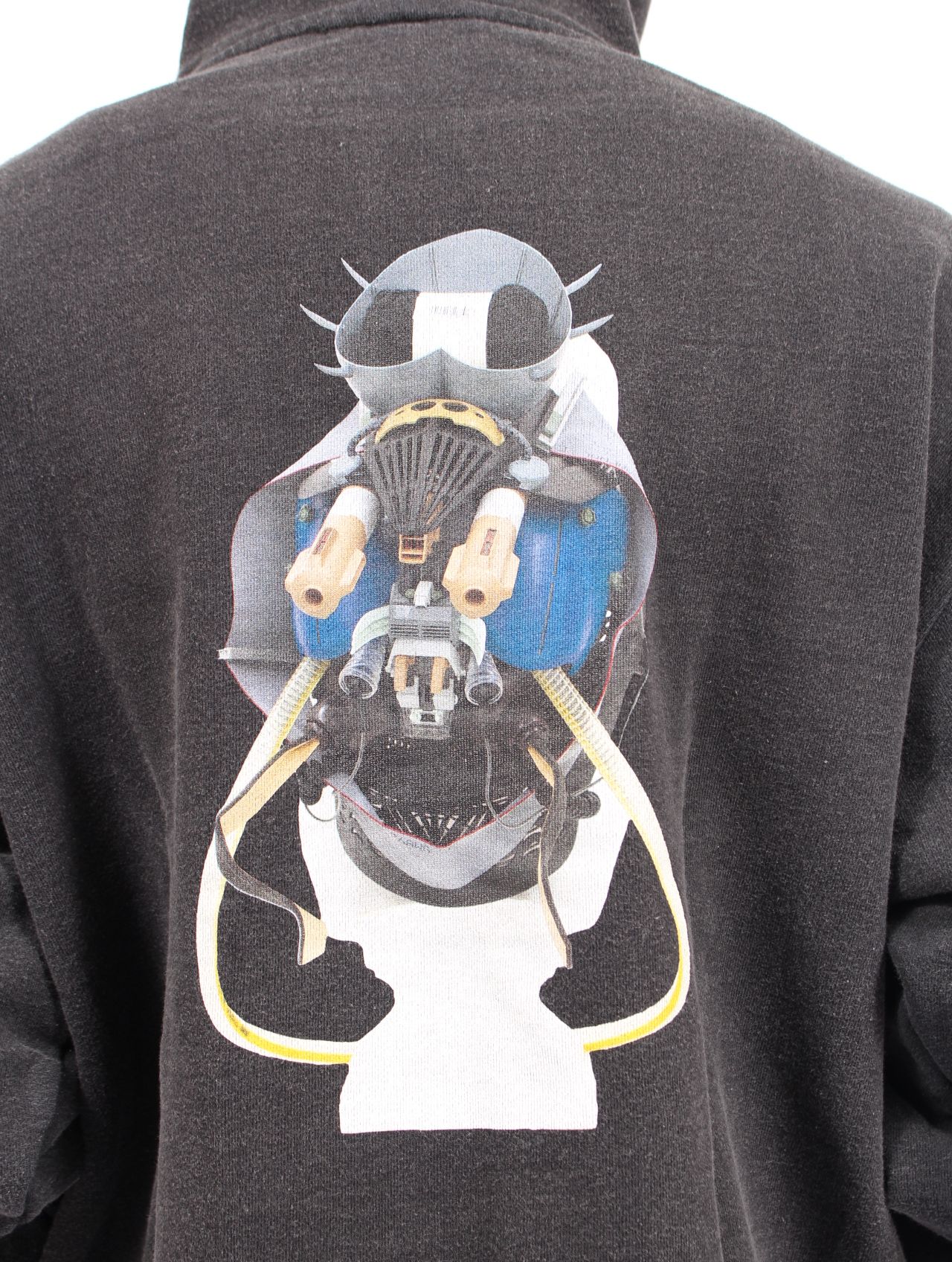 【25AW】グラフィック フーディー パーカー / GRAPHIC HOODIE / ブラック