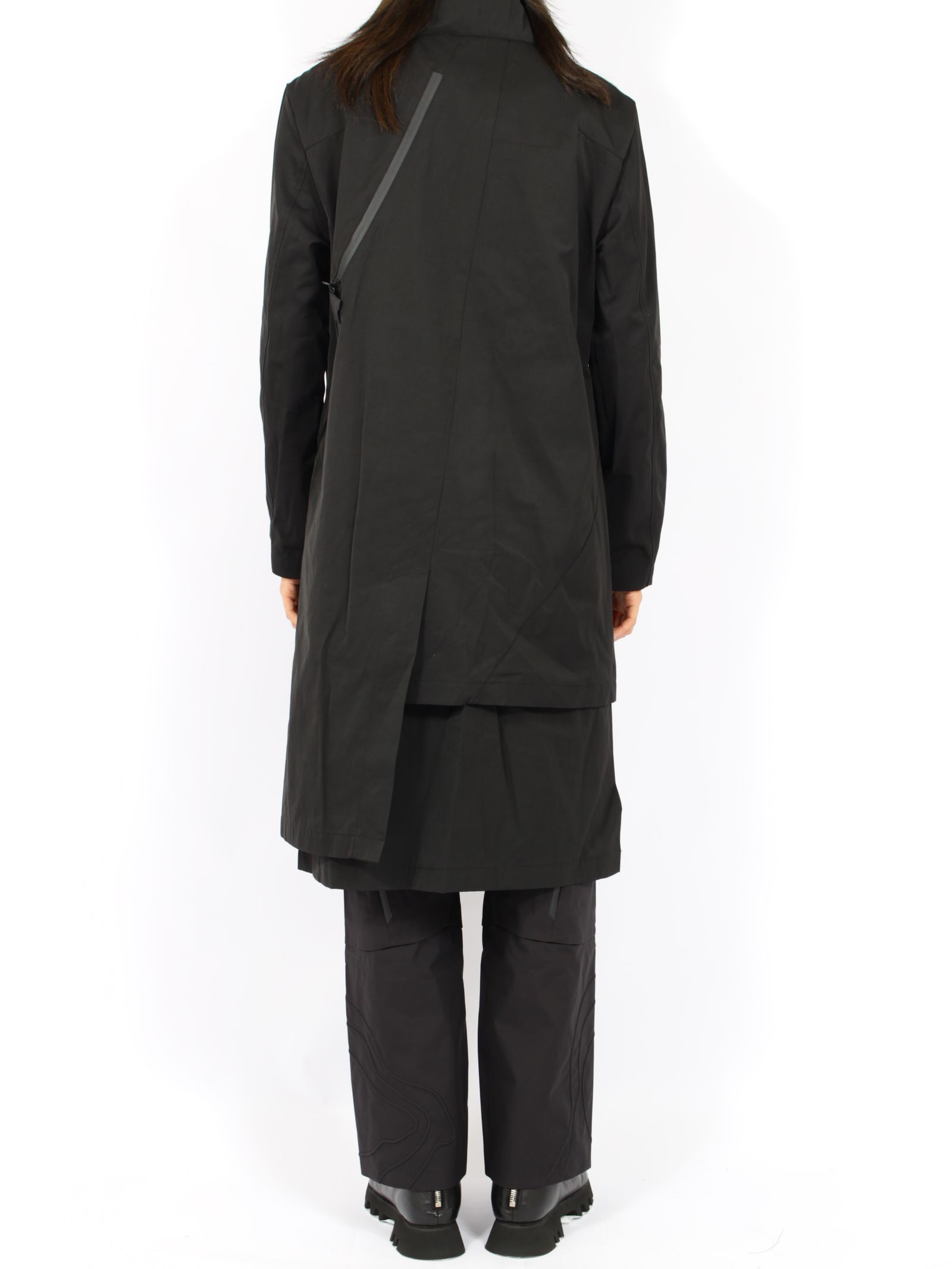 【26AW】デュアル ストラクチャー コート / DUAL STRUCTURE COAT / ブラック