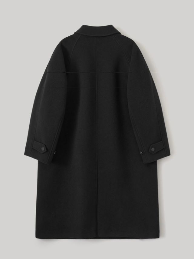 【26AW】レガシー バルマカーン コート / LEGACY BALMACAAN COAT / ブラック