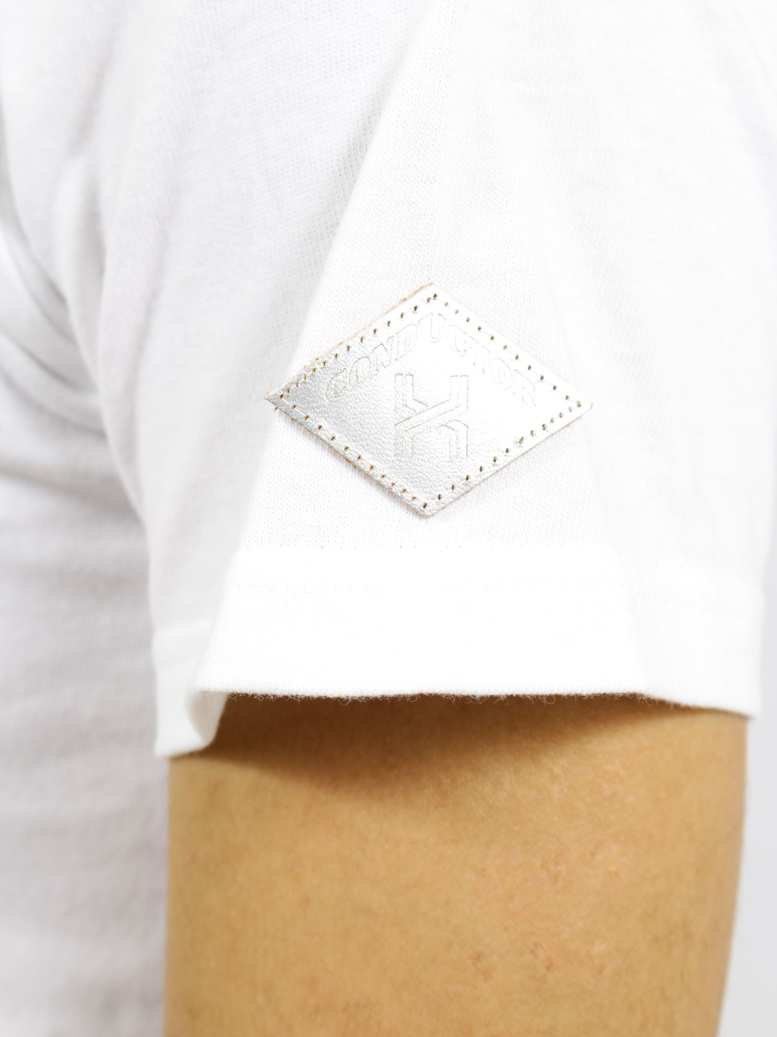 【26SS】ストーン デコレート ハート トライバル ミニ Tシャツ / STONE DECORATED HEART TRIBAL MINI T-SHIRT / ホワイト