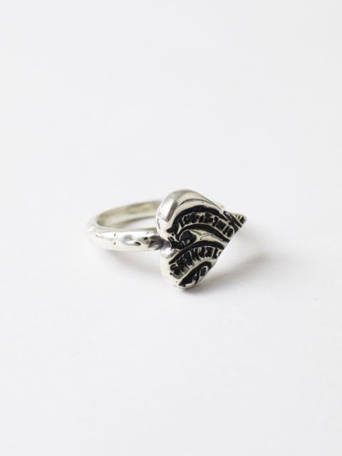 【取り寄せ】スタンプ ハート リング / Stamp Heart Ring 直営限定Ver. / シルバー