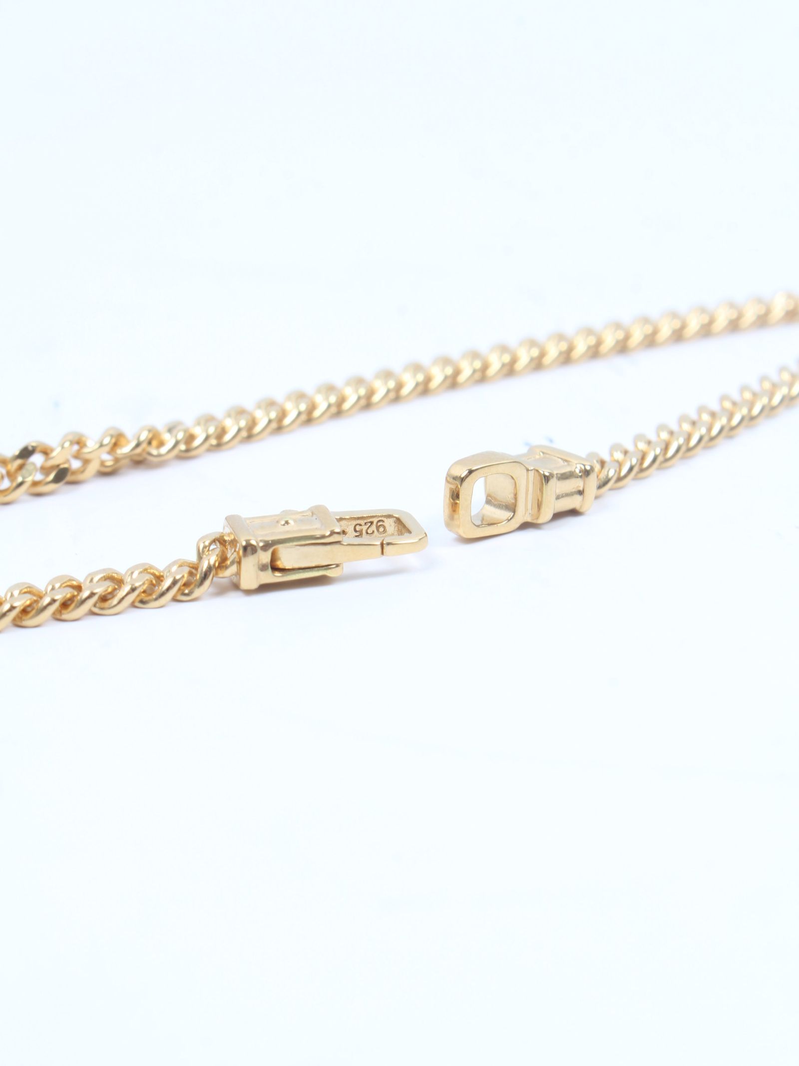 カーブ ブレスレット(ミディアム) / CURB BRACELET M GOLD / ゴールド