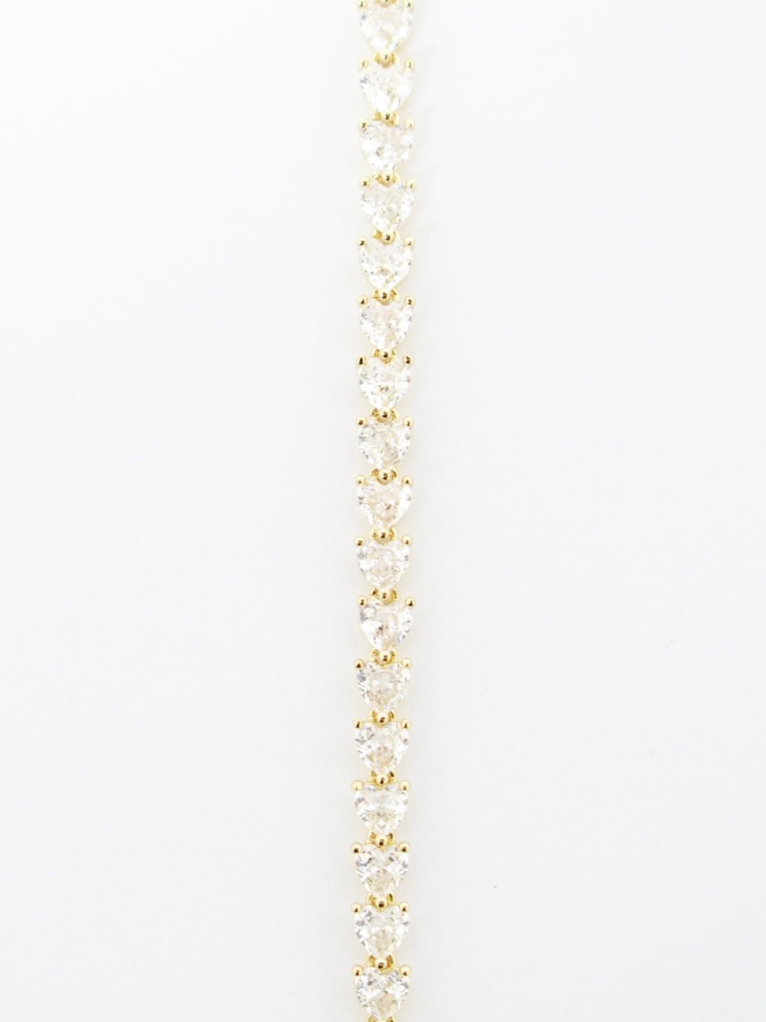 【26SS】マイクロ ハート ジュエル ブレスレット / MICRO HEART JEWEL BRACELET / ゴールド