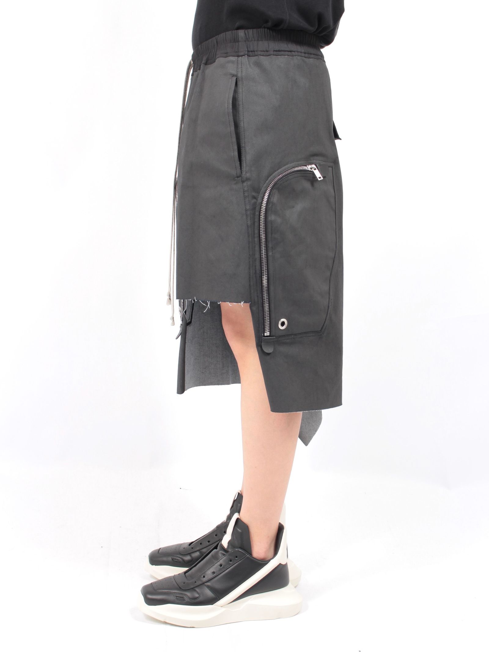 パンツ・ボトムスその他 Drkshdw 'Dracca' Skirt RICK OWENS - 【24AW】ストレッチ デニム ドラッカ スカート