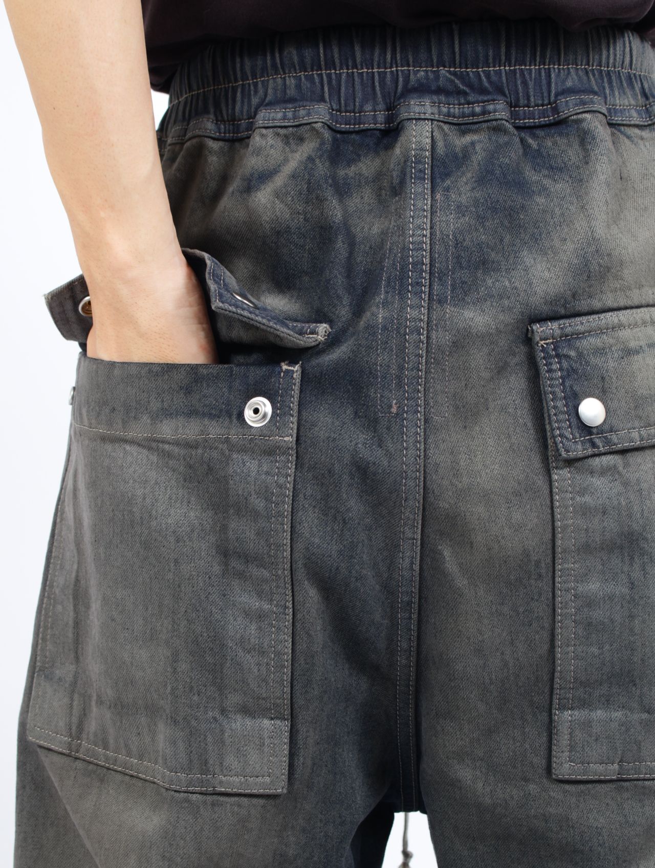 【25AW】デニム ワイド ベラパンツ / WIDE BELA PANTS / ダークダスト ディグレード
