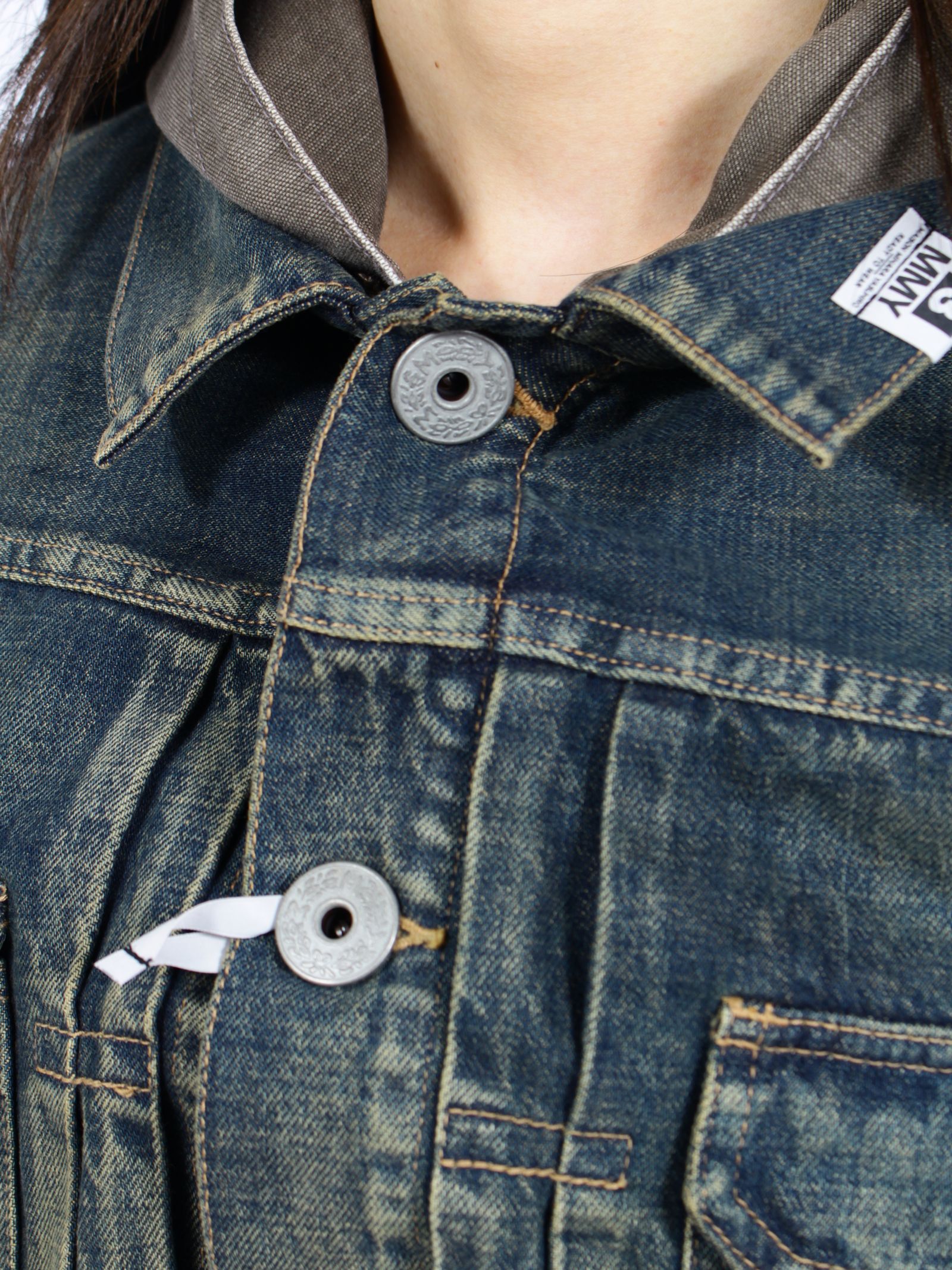 【26AW】 レイヤード デニム ジャケット / LAYERED DENIM JACKET / インディゴ