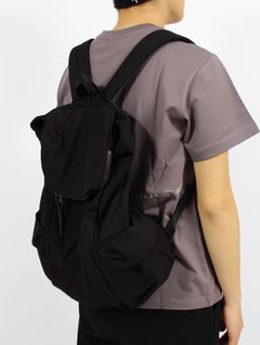 【25SS】フラップ バックパック / FLAP BACKPACK / ブラック
