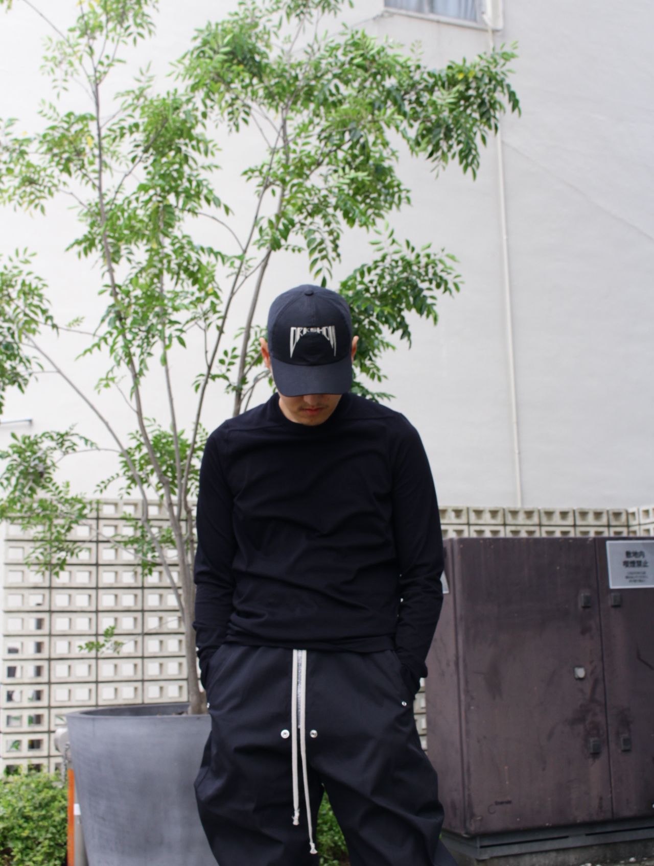 RICK OWENS - 【25SS】レベル ロングスリーブ Tシャツ / LEVEL
