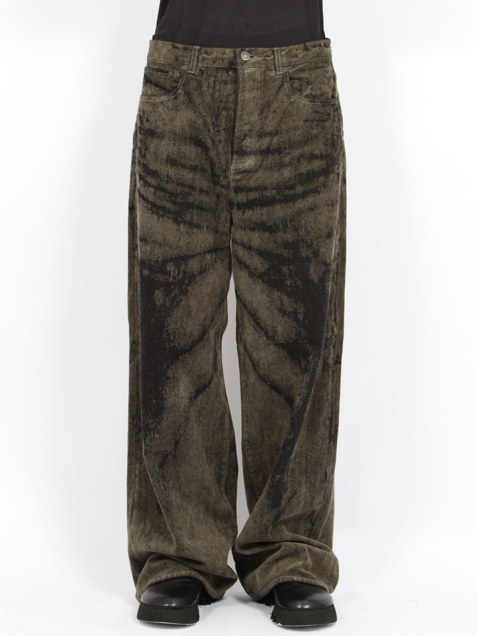 【26AW】ワイド デニム パンツ / WIDE DENIM / グレー