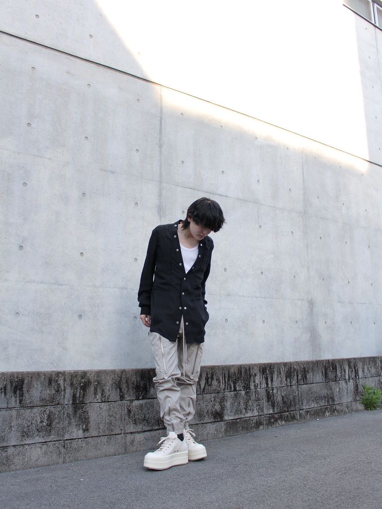 RICK OWENS - 【24SS】ラリー フォグポケット スナップボタンシャツ 