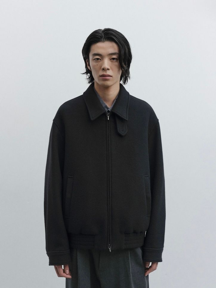 【26AW】ボリューム ブルゾン / VOLUME BLOUSON / ブラック