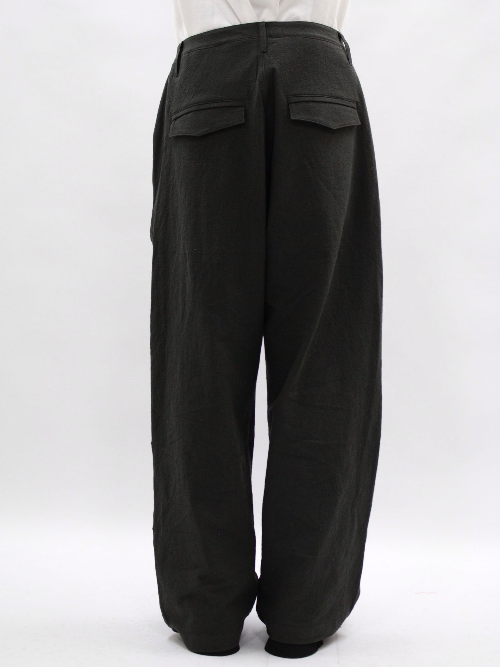 【26SS】ウェーブ テープド パンツ / WEAVE TAPED PANTS / グレー