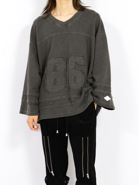 【26AW】 コットン ホッケー ジャージー チーム / COTTON HOCKEY JERSEY'TEAM / ブラック