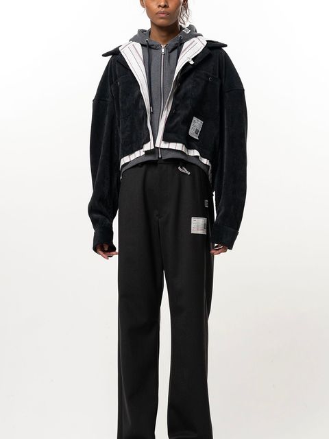 【26AW】スリー レイヤード シャツ / THREE LAYERED SHIRTS / ブラック