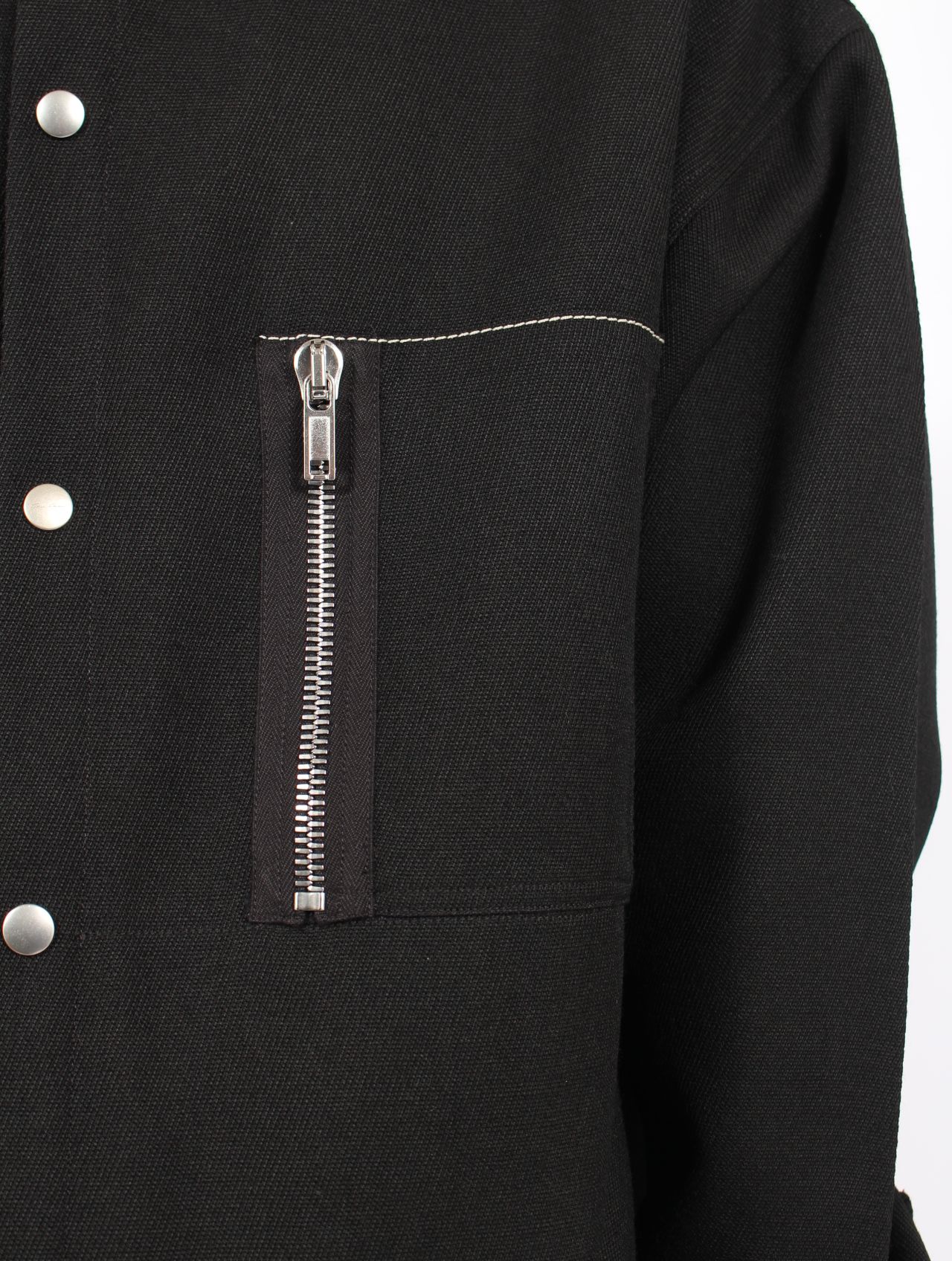 【25AW】オーバーサイズ アウターシャツ / OVERSIZED OUTERSHIRT / ブラック