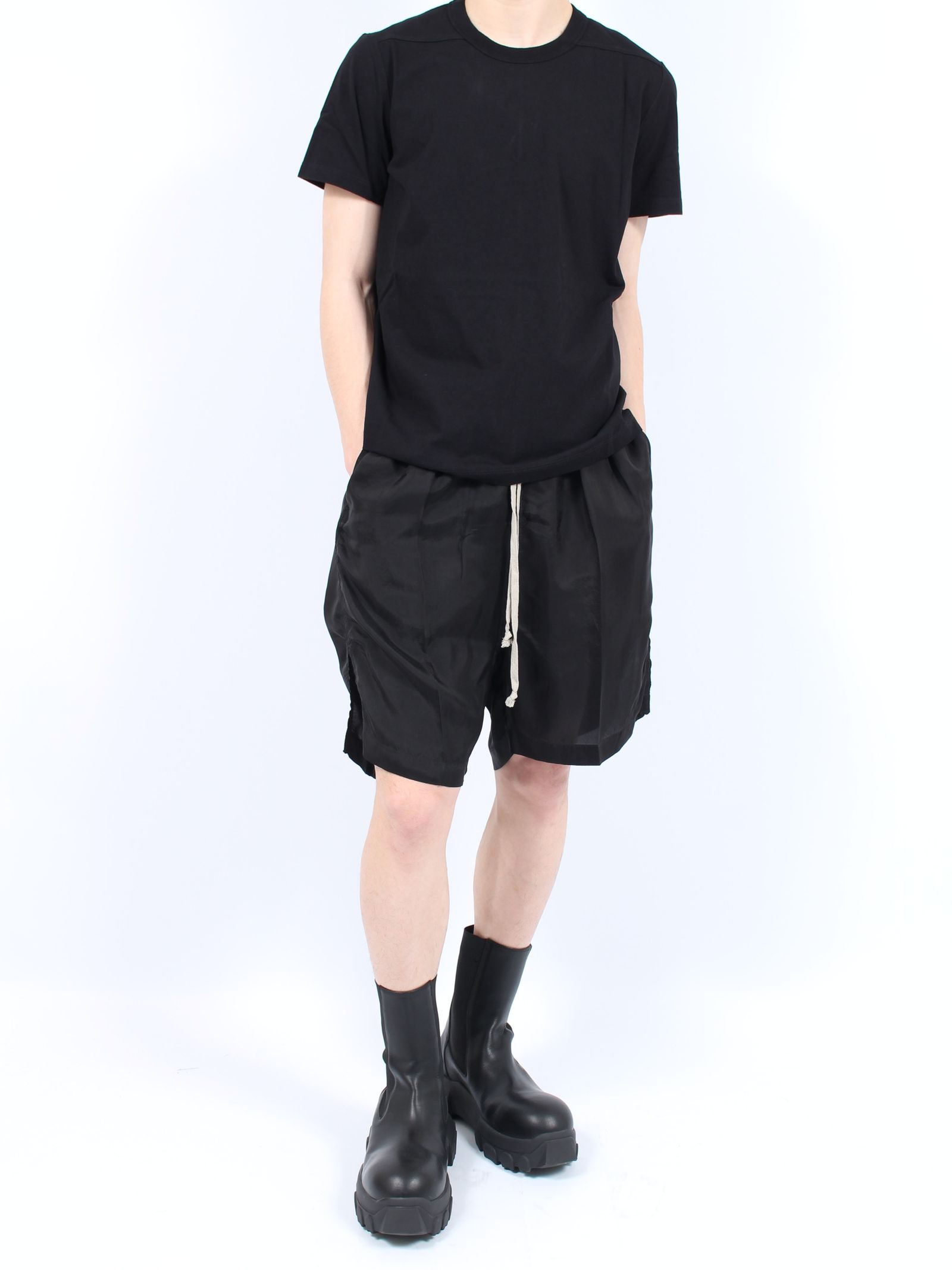 RICK OWENS - 【24SS】ショート レベル 半袖 Tシャツ / SHORT LEVEL T ...