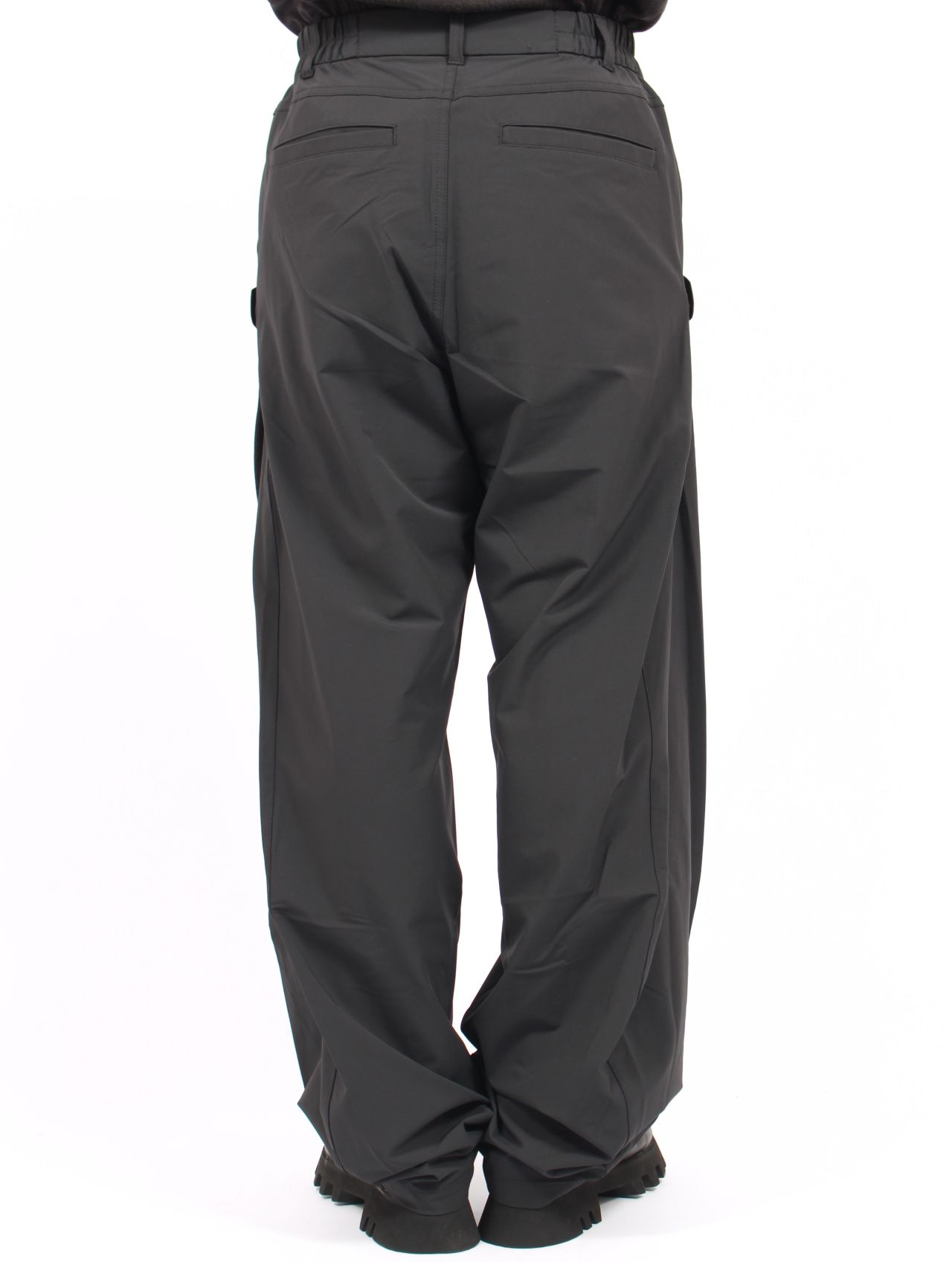 【25AW】サイド スナップ パンツ / SIDE SNAP PANTS / ブラック