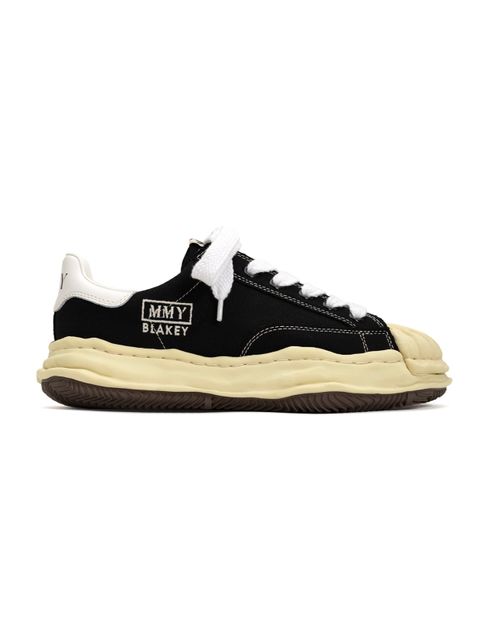 "ブレイキー" キャンバス ローカット スニーカー / BLAKEY LOW ORIGINAL VINTAGE SOLE CANVAS LOW-TOP / ブラック