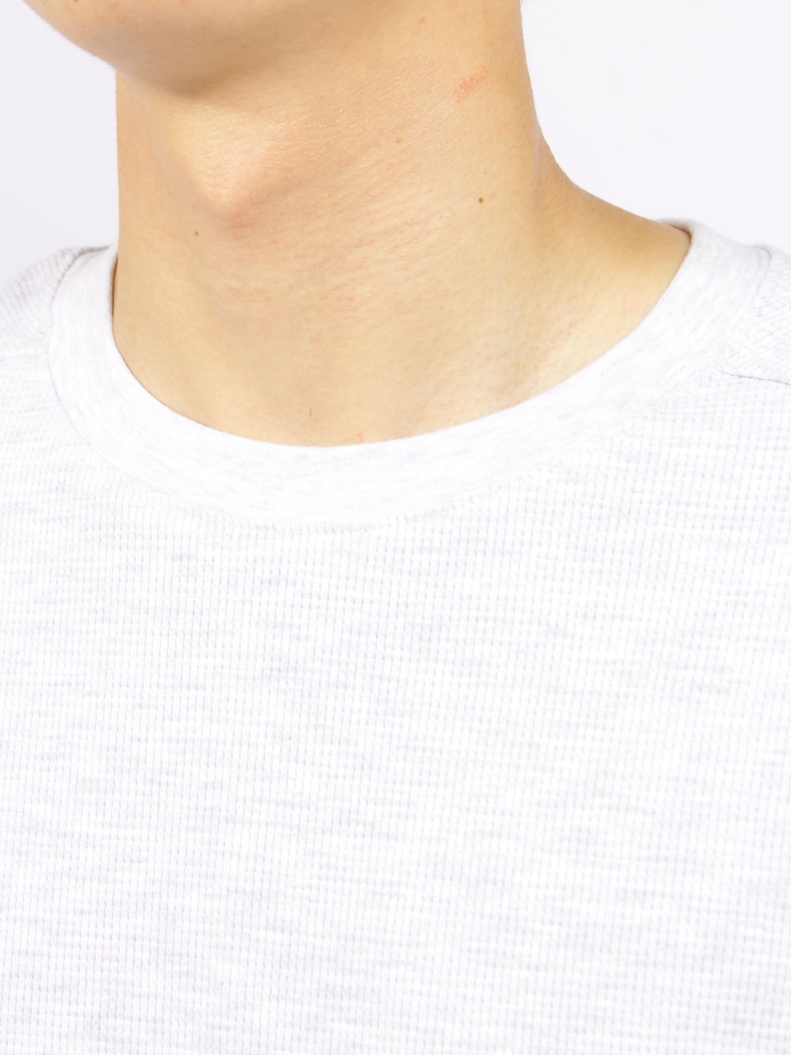 サーマル ロングスリーブ Tシャツ / THERMAL LONG SLEEVE / HEATHER GREY(グレー)