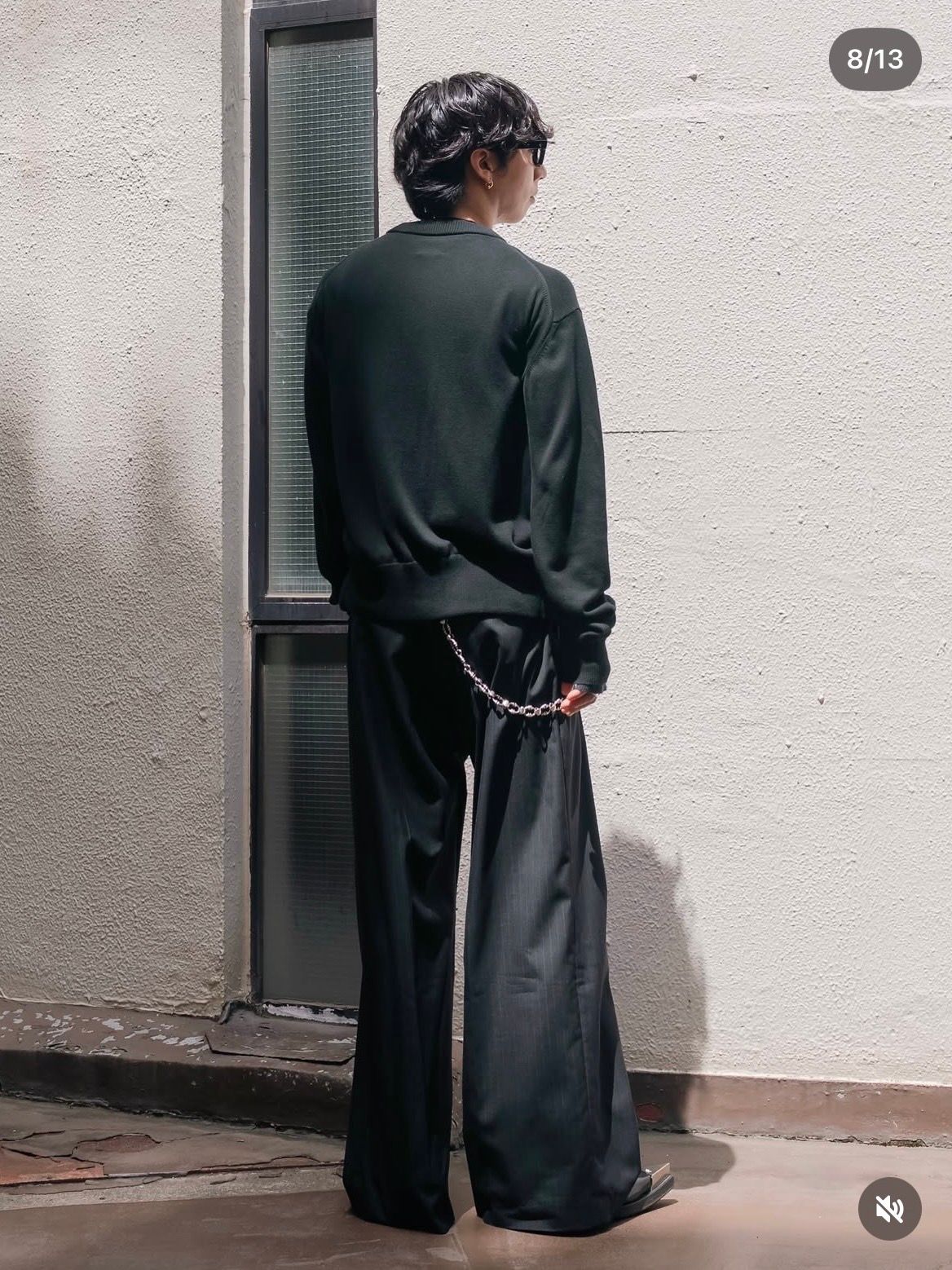 【26AW】コンパクト ライナー カーディガン / COMPACT LINER CARDIGAN .16 / ブラック