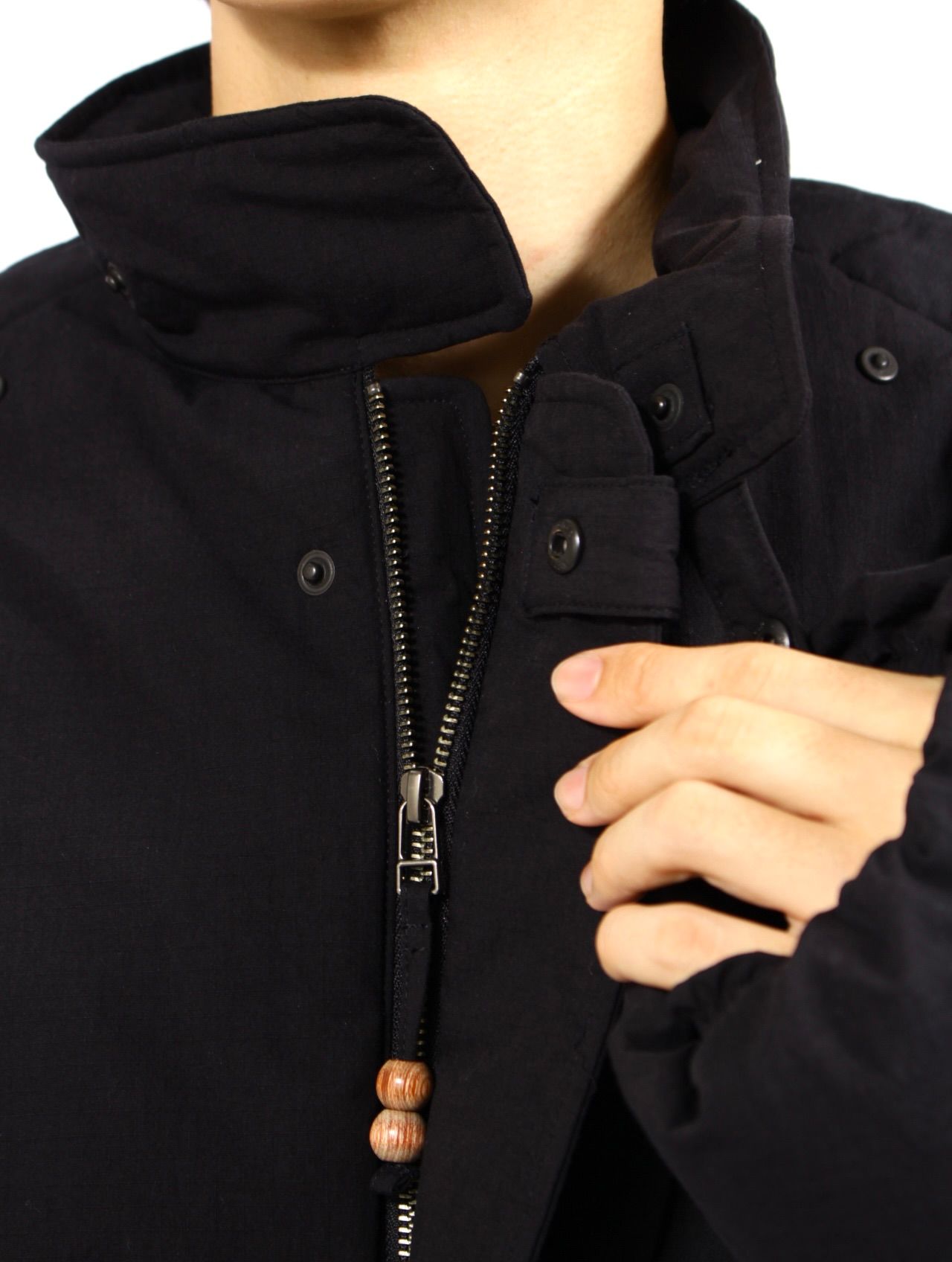 【25AW】カナボウ パファー ジャケット / 金棒 PUFFER / ブラック