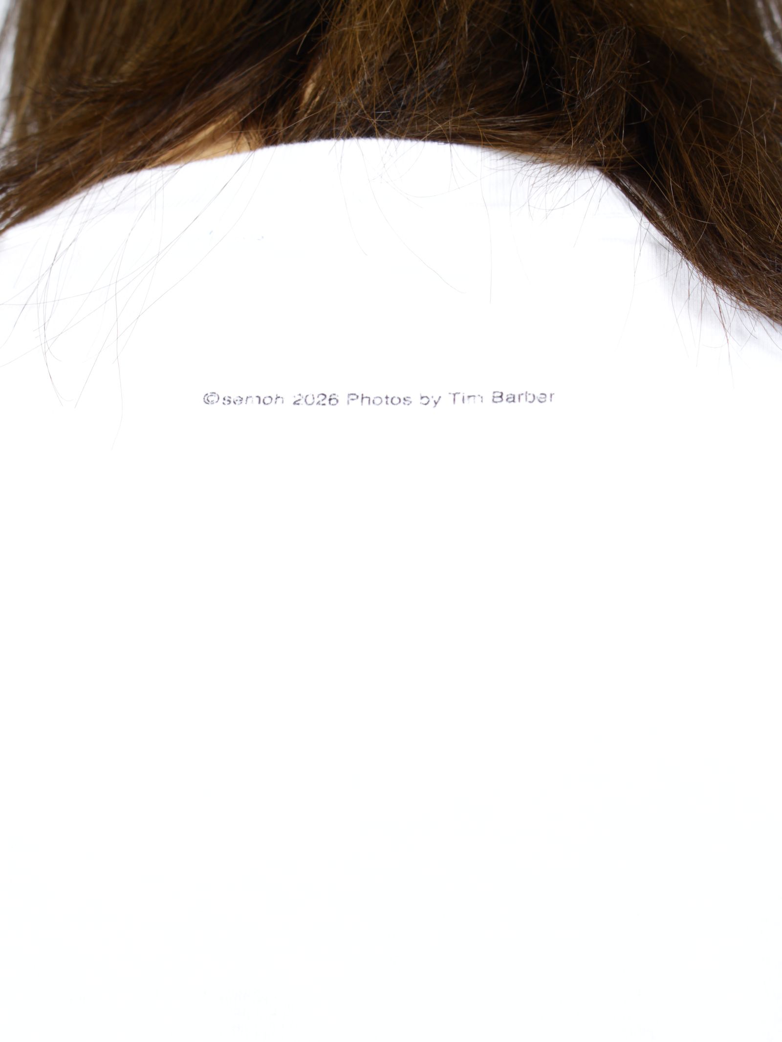 【26SS】ティム・バーバー フォトグラフ バード Tシャツ オニータ / Tim Barber Photograph BIRD T-SHIRT ONIETA / ホワイト
