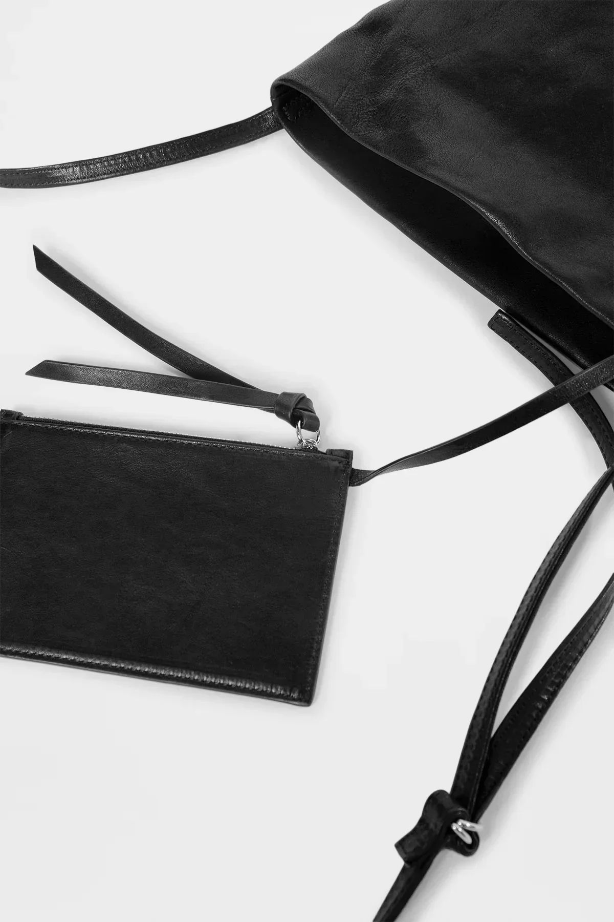 【27SS】ジャーナー ミニ ソフト ショルダー バッグ / GERNER MINI SOFT SHOULDER BAG / ブラック