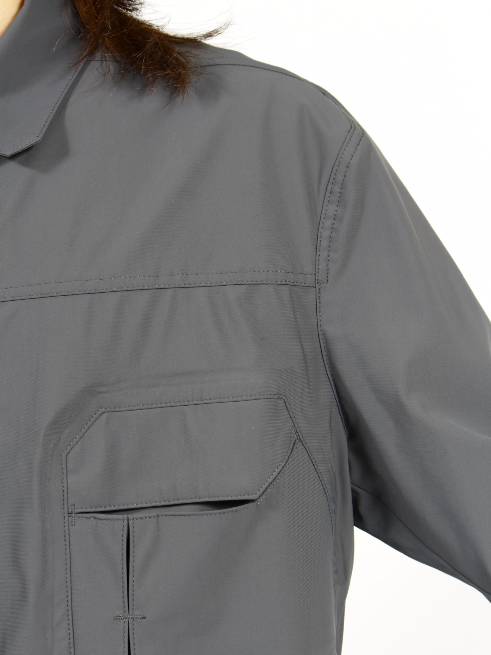 【26SS】6ポケット パネル ナイロン ジャケット / 6POCKET PANEL NYLON JKT / ダークグレー