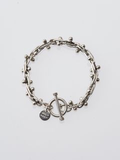 DNA リンク ブレスレット / DNA LINK BRACELET - 6 mm - / シルバー