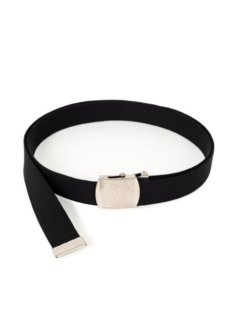 【25AW】"KMY"ミリタリー ベルト / "KMY"MILITARY BELT / ブラック