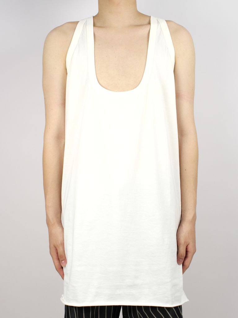 RICK OWENS - 【23SS】フォグ タンクトップ / FOG TANK / ミルク | STORY