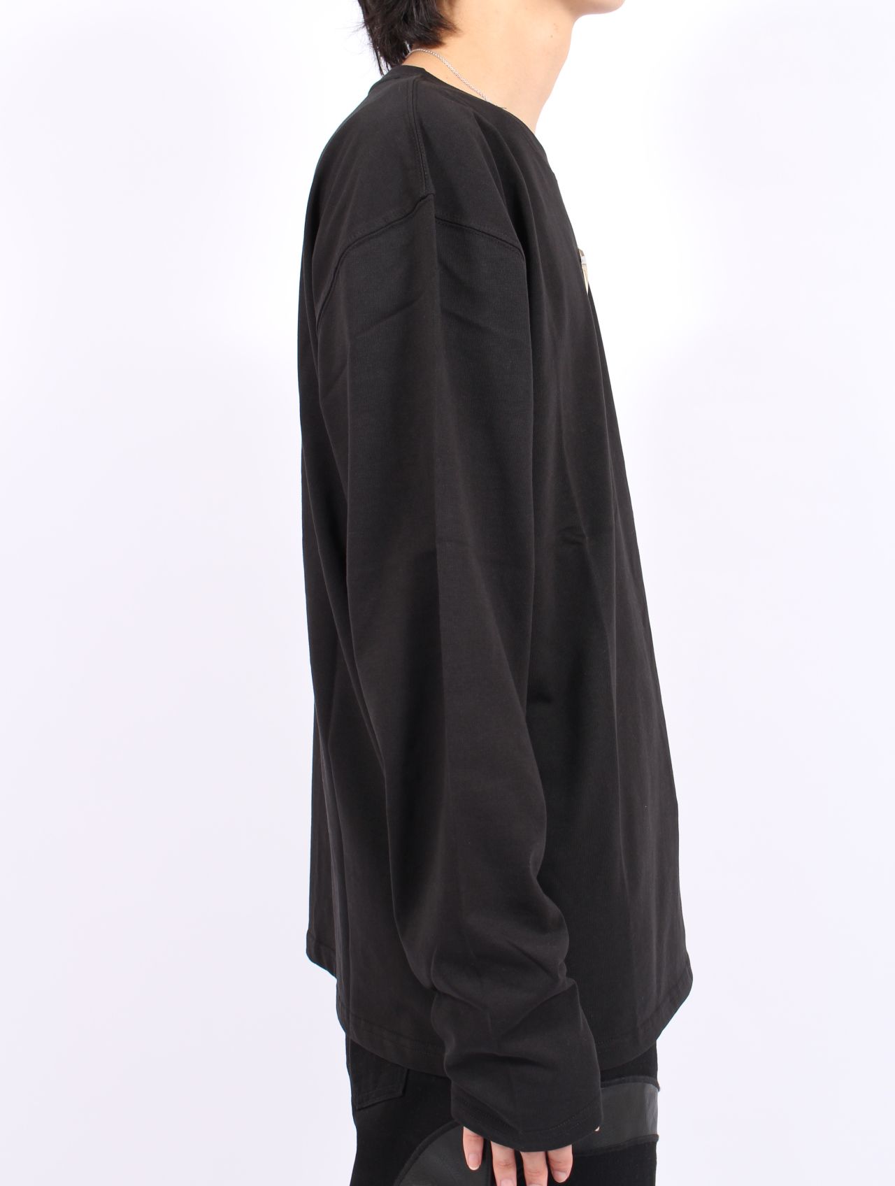 【25AW】TC ベーシック ロングスリーブ Tシャツ / TC BASIC LONG-SLEEVE / ブラック