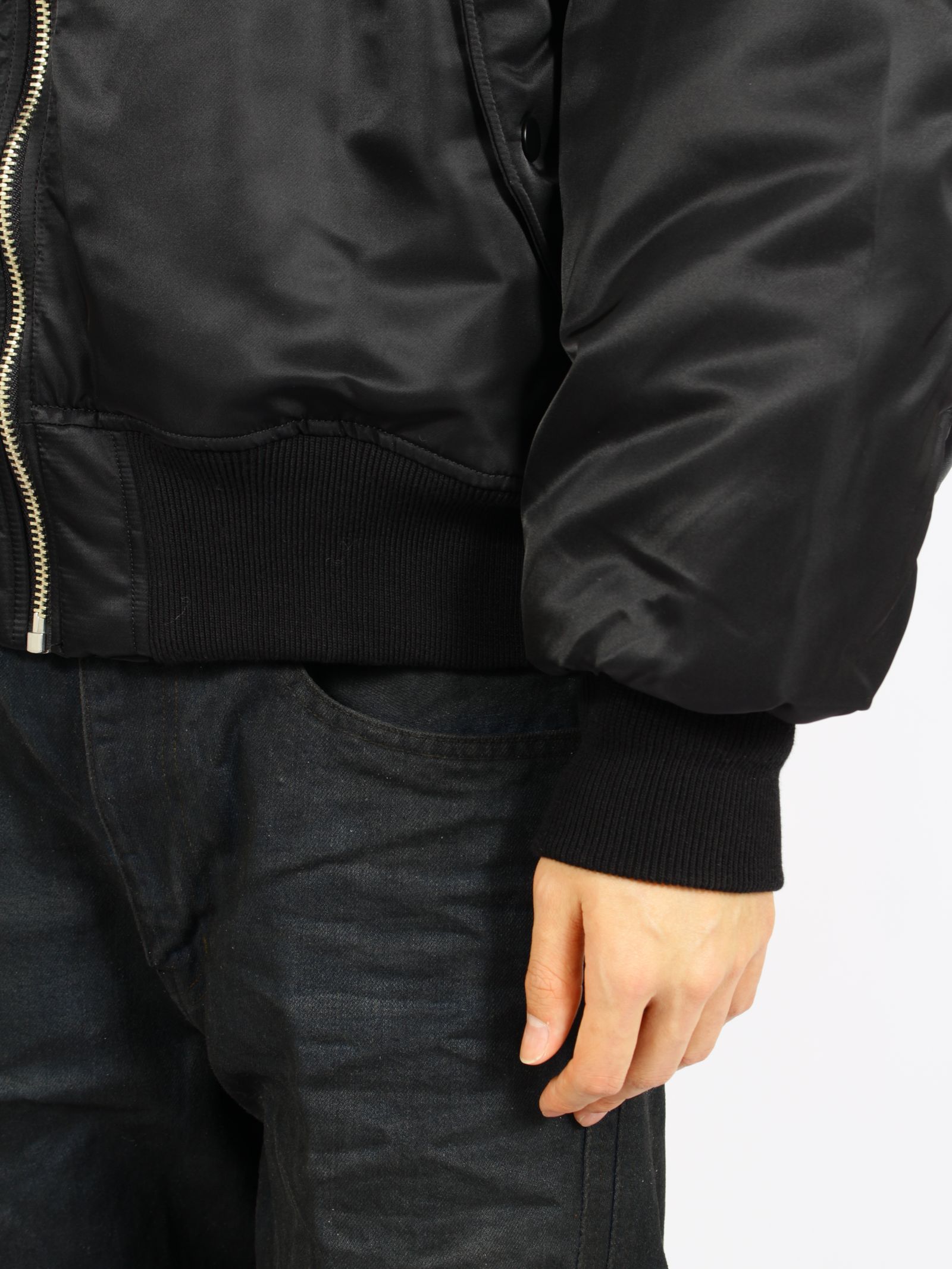 【26AW】 ファー フライト ジャケット / FUR FLIGHT JACKET / ブラック