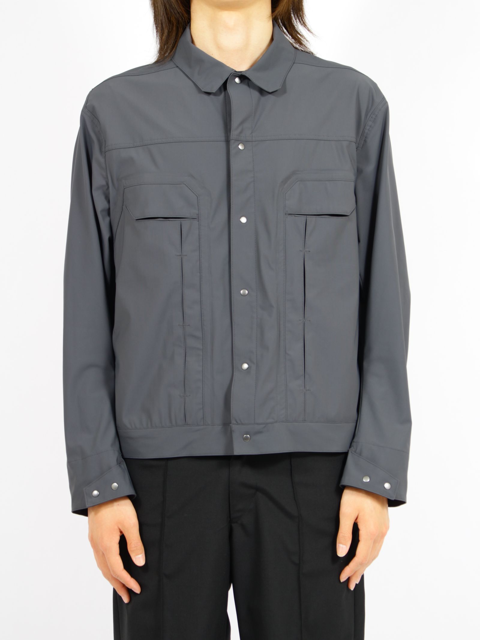 【26SS】6ポケット パネル ナイロン ジャケット / 6POCKET PANEL NYLON JKT / ダークグレー