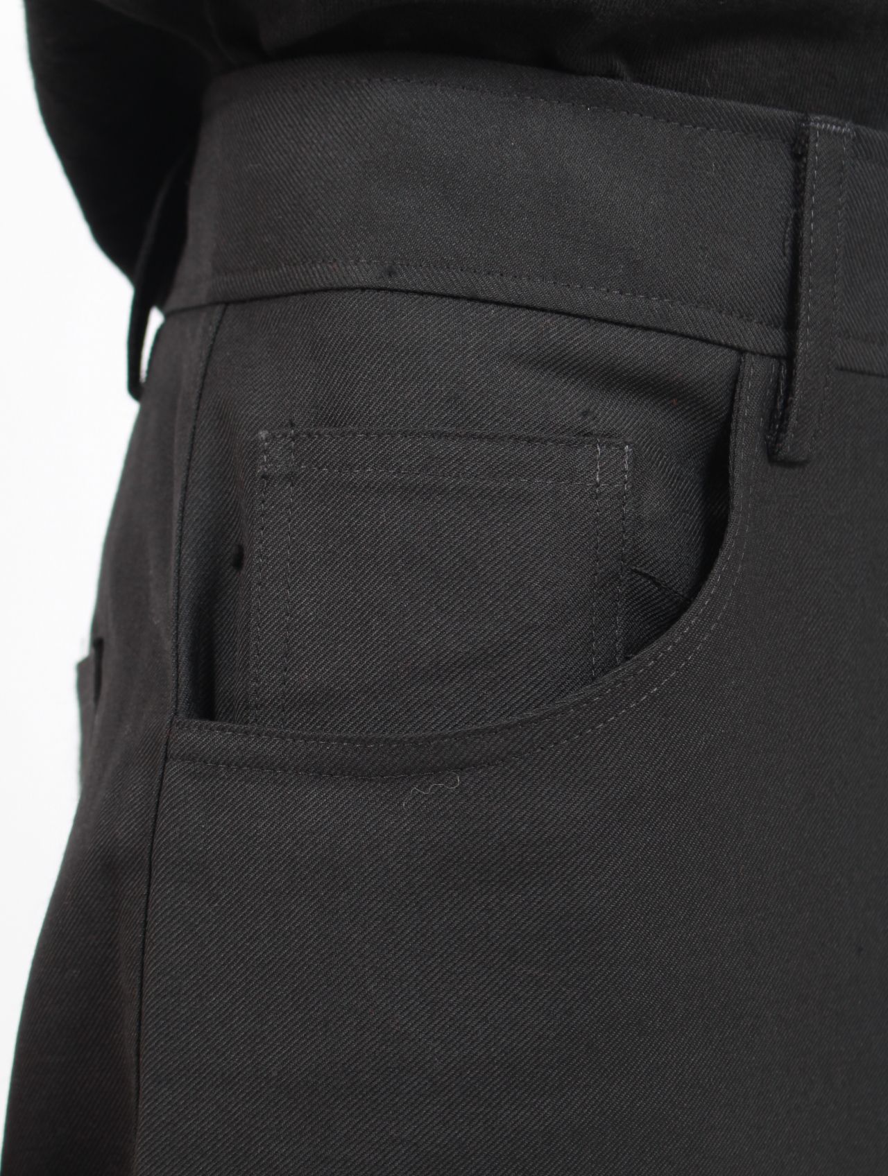 Séfr - 【25AW】ウールツイル ジロ トラウザー スラックス
