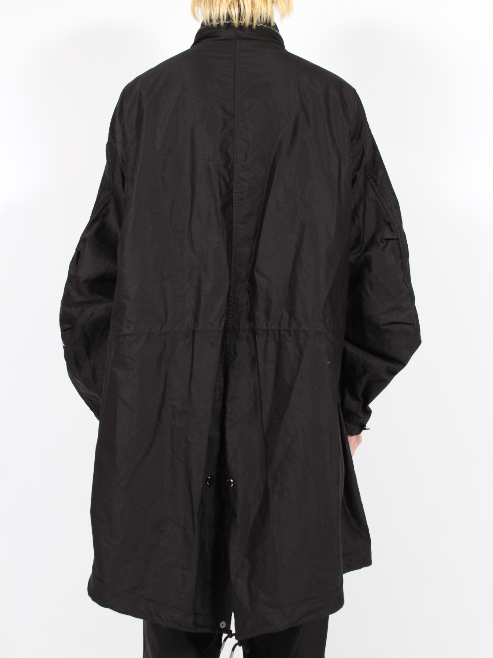 FUMITO GANRYU - 【24AW】2WAY M-51 x M-65 ロングコート / 2WAY M-51 X M-65 COAT /  ブラック | STORY