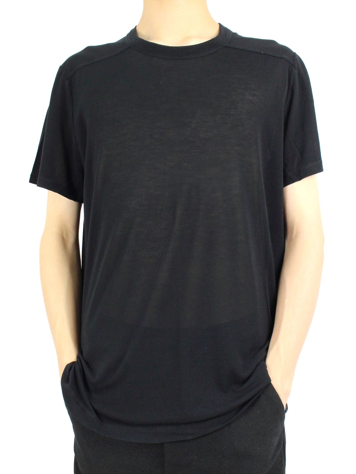 RICK OWENS - 【22FW】ショート丈 レベル半袖Tシャツ / SHORT LEVEL T